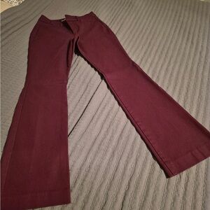 Old Navy Women's Burgundy Trousers